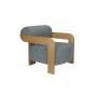 Lounge Chair Oolong Ocean Blue