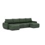 Innovation Living Norum Sofa Bed U-shape With Curve Arms - stof 281