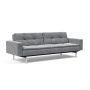 Innovation Living Dublexo Chrome Sofa Bed With Arms - stof 565