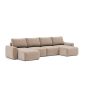 Innovation Living Norum Sofa Bed U-shape With Chunky Arms - stof 417