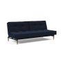 Innovation Living Splitback Styletto Sofa Bed Dark Wood - stof 528