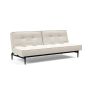 Innovation Living Splitback Styletto Sofa Bed Black Wood - stof 531