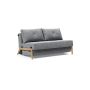 Innovation Living Cubed 140 Wood Sofa Bed - stof 565