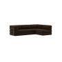 Innovation Living CozyPad Sofa BedL-Shape with arms - stof 358