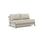 Innovation Living Cubed 140 Chrome Sofa Bed - stof 527