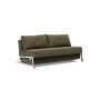 Innovation Living Cubed 140 Chrome Sofa Bed - stof 353