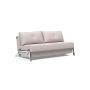 Innovation Living Cubed 160 Chrome Sofa Bed - stof 300