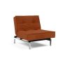 Innovation Living Splitback Chrome Chair - stof 595