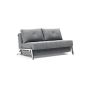 Innovation Living Cubed 140 Chrome Sofa Bed - stof 565