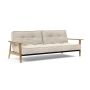 Innovation Living Splitback Frej Sofa Bed Oak - stof 594