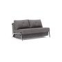 Innovation Living Cubed 140 Alu Sofa Bed - stof 282