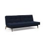 Innovation Living Splitback Eik Sofa Bed Smoked Oak - stof 528