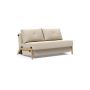 Innovation Living Cubed 140 Wood Sofa Bed - stof 586