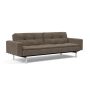 Innovation Living Dublexo Chrome Sofa Bed With Arms - stof 411