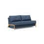 Innovation Living Cubed 160 Wood Sofa Bed - stof 302