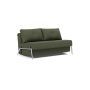 Innovation Living Cubed 140 Alu Sofa Bed - stof 353