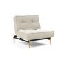 Innovation Living Splitback Styletto Chair Light Wood - stof 357