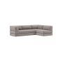 Innovation Living CozyPad Sofa BedL-Shape with arms - stof 418