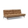 Innovation Living Splitback Styletto Sofa Bed Dark Wood - stof 551