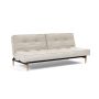 Innovation Living Splitback Styletto Sofa Bed Light Wood - stof 280