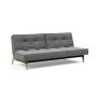 Innovation Living Splitback Eik Sofa Bed Oak - stof 563