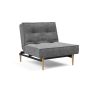 Innovation Living Splitback Styletto Chair Light Wood - stof 563