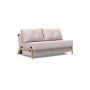 Innovation Living Cubed 140 Wood Sofa Bed - stof 300