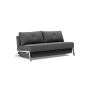 Innovation Living Cubed 160 Chrome Sofa Bed - stof 852