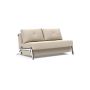 Innovation Living Cubed 140 Chrome Sofa Bed - stof 586