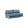 Innovation Living Cubed 160 Chrome Sofa Bed - stof 525
