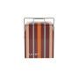 Cooler Be Wine Stripes Burgundy