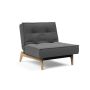 Innovation Living Splitback Eik Chair Oak - stof 852