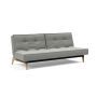 Innovation Living Splitback Eik Sofa Bed Oak - stof 853