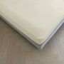 Kayori Puro Topper Hoeslaken Katoen-Perkal Beige