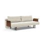 Innovation Living Recast Sofa Bed Dark Styletto With Arms - stof 357