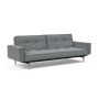 Innovation Living Splitback Styletto Sofa Bed Light Wood With Arms - stof 320