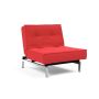 Innovation Living Splitback Chrome Chair - stof 511