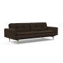 Innovation Living Dublexo Styletto Sofa Bed Light Wood With Arms - stof 358