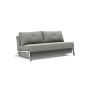 Innovation Living Cubed 160 Chrome Sofa Bed - stof 853