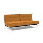 Innovation Living Splitback Chrome Sofa Bed - stof 893