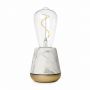 Humble One Table Light  White Marble