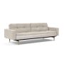 Innovation Living Dublexo Styletto Sofa Bed Light Wood With Arms - stof 280
