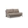 Innovation Living Cubed 140 Alu Sofa Bed - stof 318