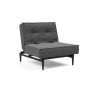 Innovation Living Splitback Styletto Chair Black Wood - stof 852