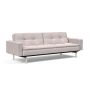 Innovation Living Dublexo Chrome Sofa Bed With Arms - stof 300