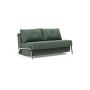 Innovation Living Cubed 140 Alu Sofa Bed - stof 518