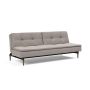 Innovation Living Dublexo Styletto Sofa Bed Dark Wood - stof 321