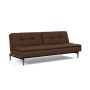 Innovation Living Dublexo Styletto Sofa Bed Dark Wood - stof 359