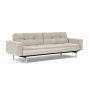 Innovation Living Dublexo Chrome Sofa Bed With Arms - stof 280