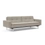 Innovation Living Dublexo Chrome Sofa Bed With Arms - stof 579